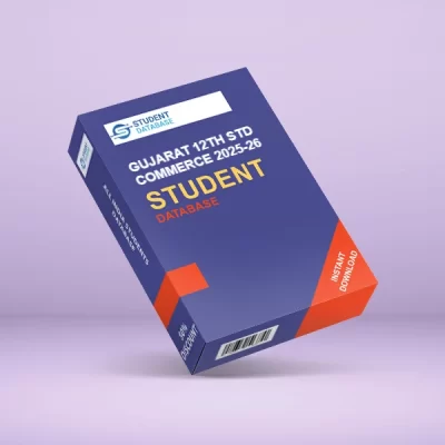 Gujarat 12th Std Commerce 2025-26 Batch Student Database